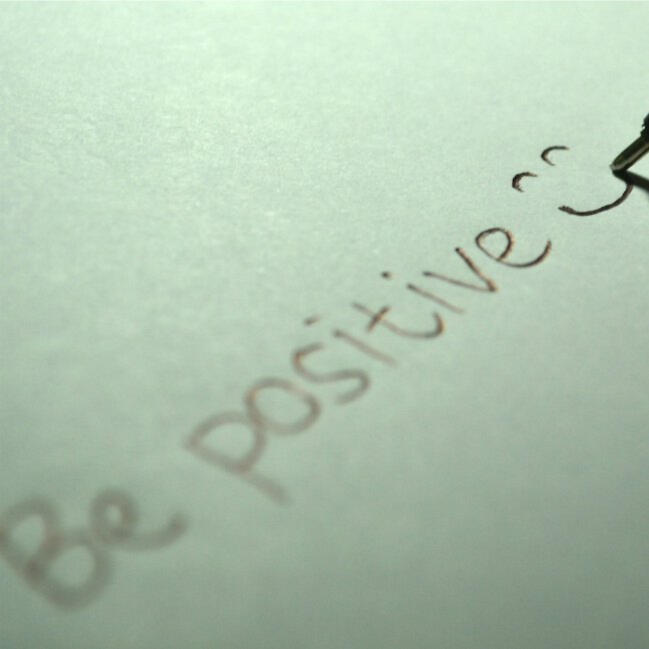KEEPING POSITIVE